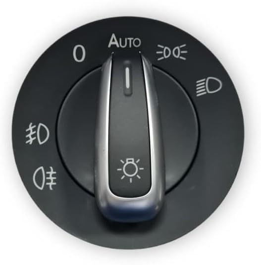 Alternative view of Far Anahtarı Auto Otomatik Krom 3C8941431A VW Beetle ile uyumlu 2012-2019
