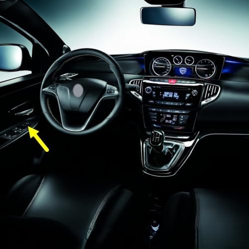 Dış Dikiz Ayna Ayarlama Düğme Tuşu 735428719 Lancia Ypsilon ile uyumlu 2012-2022