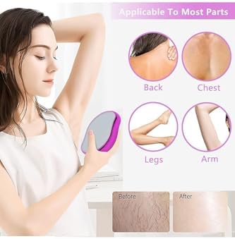 Crystal Eraser Epilasyon Aleti Tüy Silgisi Tüy Alıcı Fiziksel Kristal Epilatör