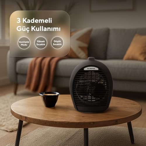 LX-6331 Füme 2000 W Fanlı Isıtıcı
