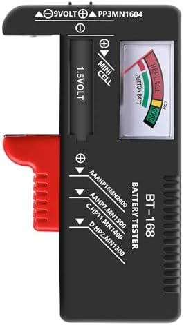 BT168 Analog Pil Test Cihazı, Pil Kapasite Ölçer