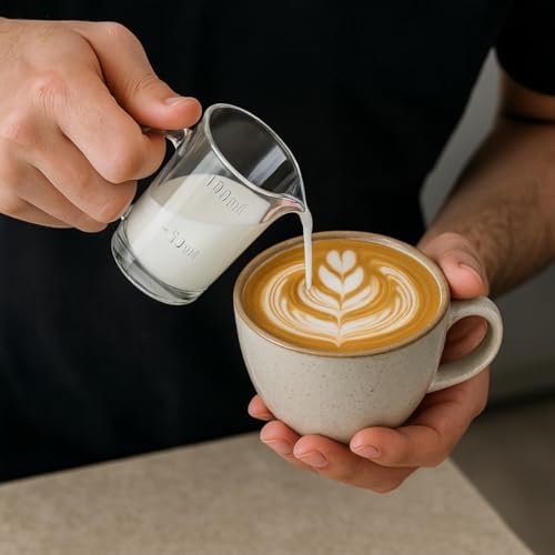 Alternative view of 6’lı Cam Sosluk Seti – 100 ml Ölçekli Kulplu Sos Kabı, Şeffaf Mini Ölçü Bardağı, Kahvaltı, Tatlı ve Mutfak Sunumları İçin