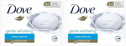 Alternative view of Dove Beauty Cream Bar Katı Güzellik Sabunu Gentle Exfoliating Nemlendirici Etkili, 90 g (2 paketi)