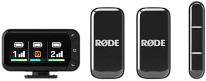 Alternative view of Kablosuz Micro - Kompakt Kablosuz Mikrofon Kamera Kiti, Kamera Vericili İki Mikrofon, Akıllı Telefon Alıcısı ve İçerik Oluşturma için Şarj Kılıfı - USB-C, Siyah