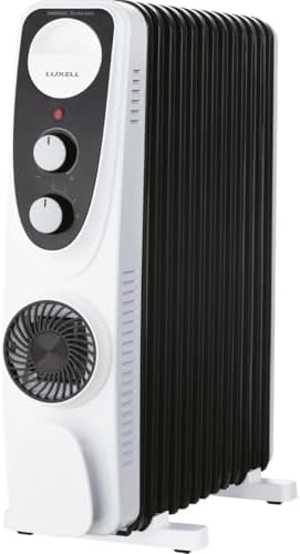 Alternative view of LUX13-FP-BW 13 Dilim Siyah Beyaz 2900 W Yağlı Radyatör