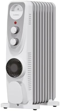 LUX09-FP-WG 9 Dilim Beyaz Gri 2400 W Yağlı Radyatör