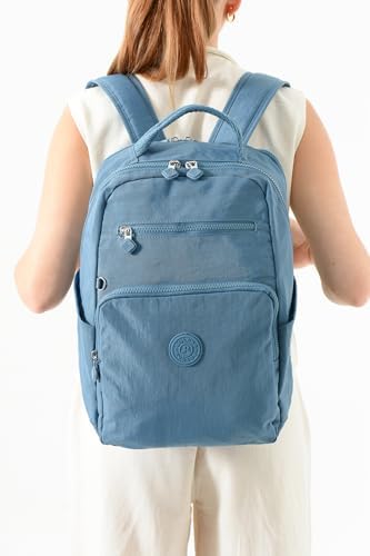 louisiana polo Bolsas Kadın Okul Sırt Çanta Mavi 1086