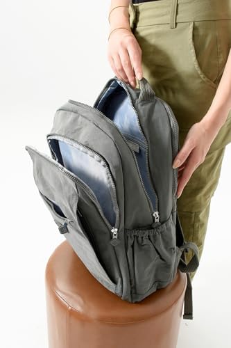 Alternative view of louisiana polo Bolsas Kadın Okul Sırt Çanta Gri 1092