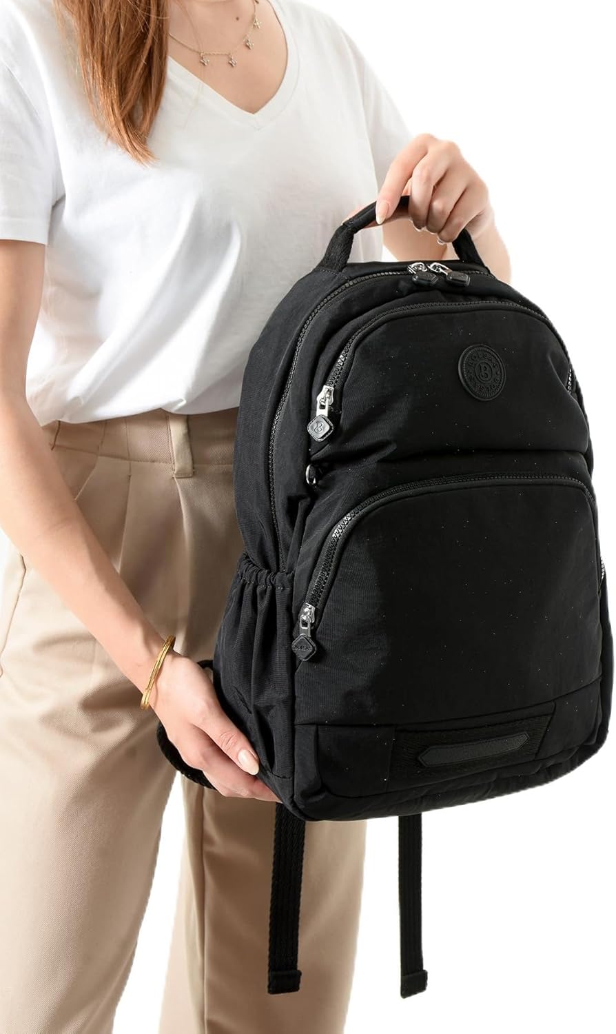Alternative view of louisiana polo Bolsas Kadın Okul Sırt Çanta Siyah 1093