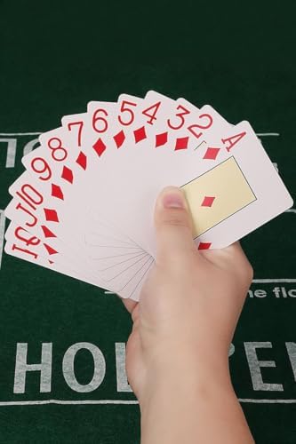 Alternative view of Kırmızı Plastik Su Geçirmez Blackjack iskambil Oyun Kağıdı cin385kr