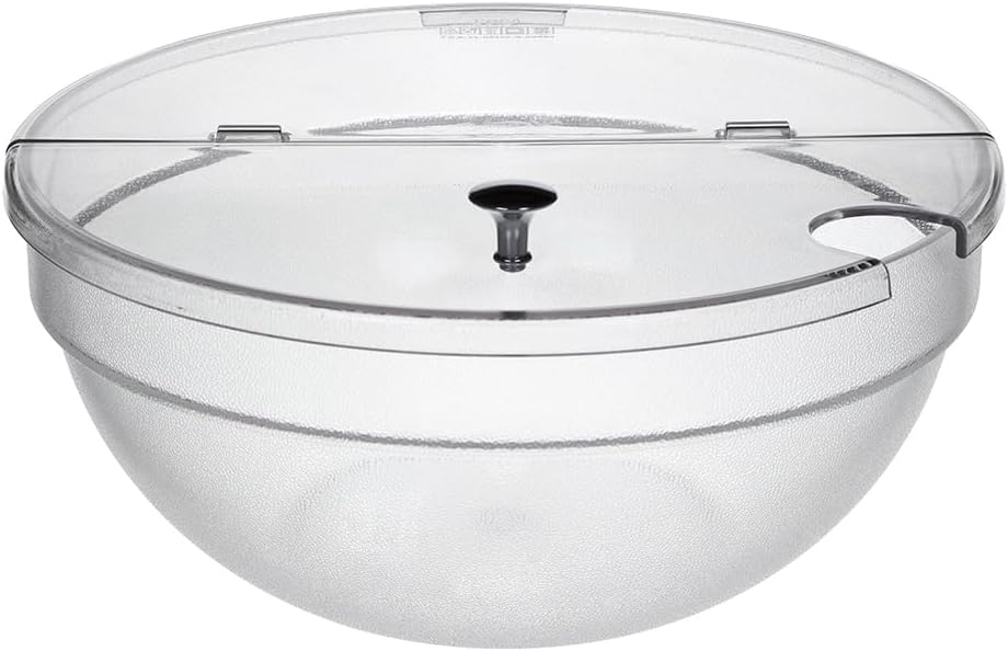 Polikarbonat Kapakli Gastronom Kase, 26 cm Çap