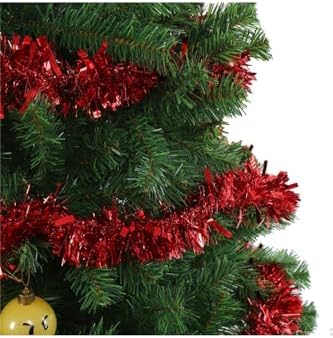 Alternative view of 1 Adet 1.7 Metre Kırmızı Kalın Yılbaşı Püskül Süsü Tinsel Garland,Süs T77, Kırmızı