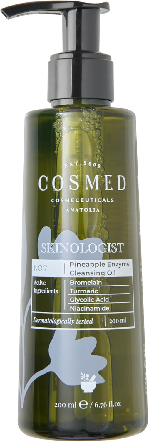 Alternative view of Cosmed Bromelain & Glikolik Asit İçeren Temizleme Yağı - Pineapple Enzyme Cleansing Oil - 200 ml