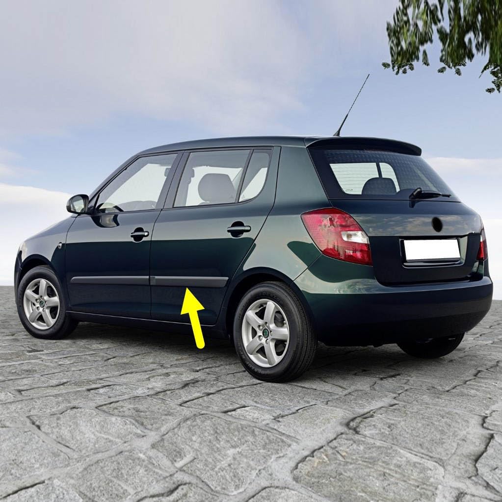 Alternative view of Sol Arka Kapı Çıtası Düz 5J0853753 Fabia 2 ile uyumlu 2007-2010