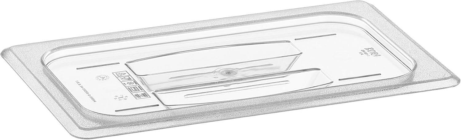 1/4 Dikdörtgen PC Gastronom Küvet Kapak 265x162x10