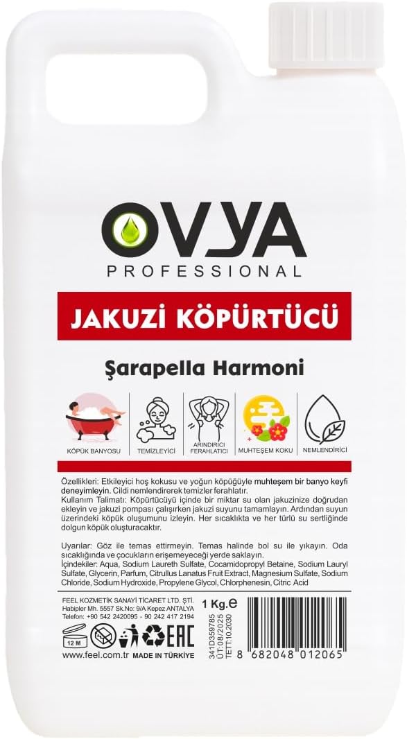 Konsantre Jakuzi Köpürtücü Banyo Köpüğü | Şarapella Harmoni
