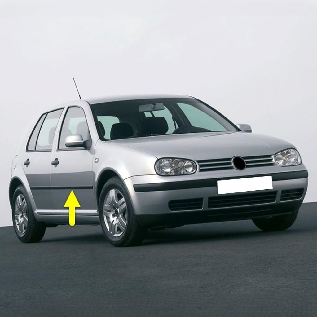 Alternative view of Sağ Ön Kapı Çıtası Siyah Plastik 1J4853516J VW Golf 4 ile uyumlu 1998-2004