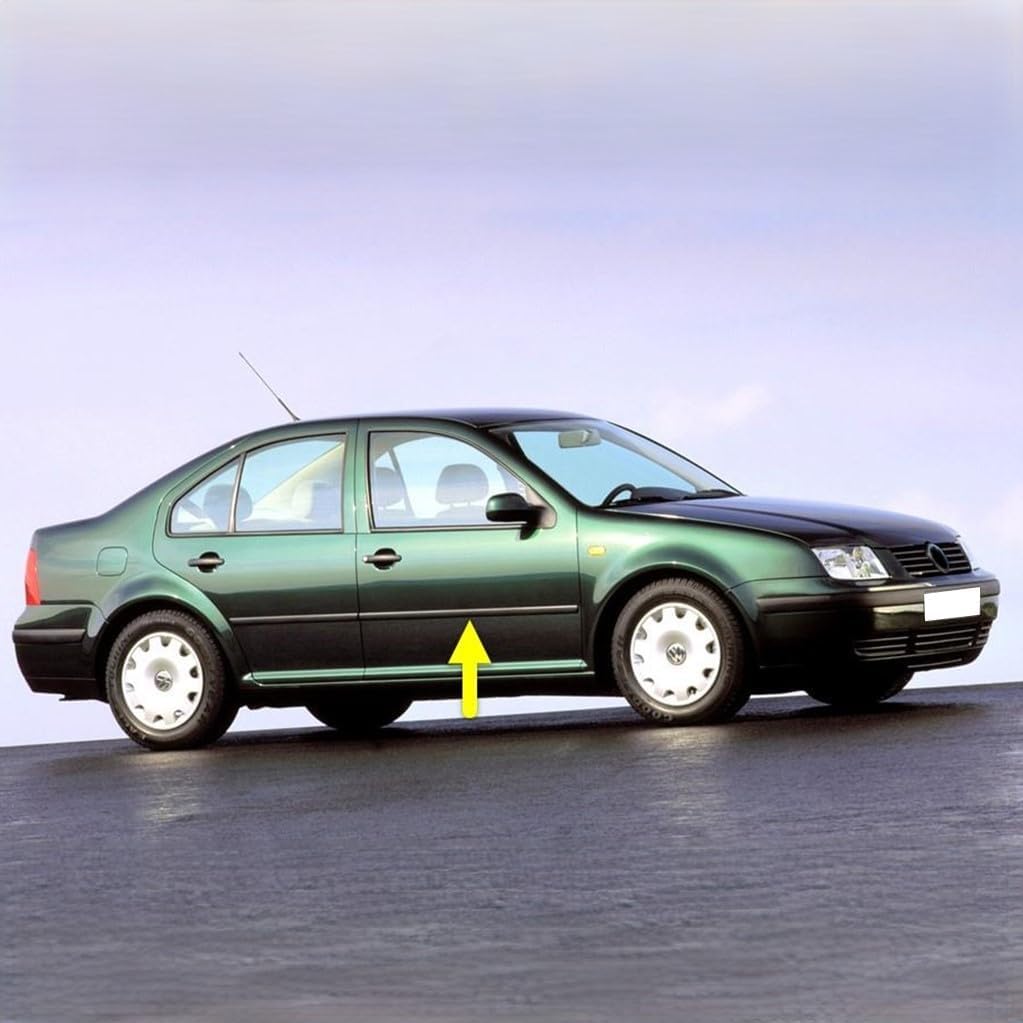 Sağ Ön Kapı Çıtası Siyah Plastik 1J4853516F VW ile uyumlu 1999-2005