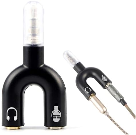 Alternative view of 3.5mm Ses Ayırıcı Dönüştürücü, Kulaklık ve Mikrofon Çoklayıcı Switch, Ses Splitter Adaptör Al4456