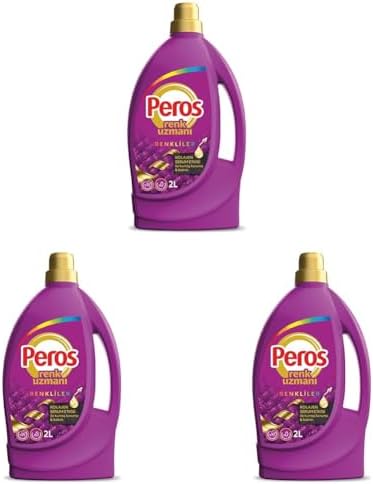Alternative view of Peros Renk Uzmanı Renkliler Sıvı Bakım Deterajını 2000 ml (3 paketi)