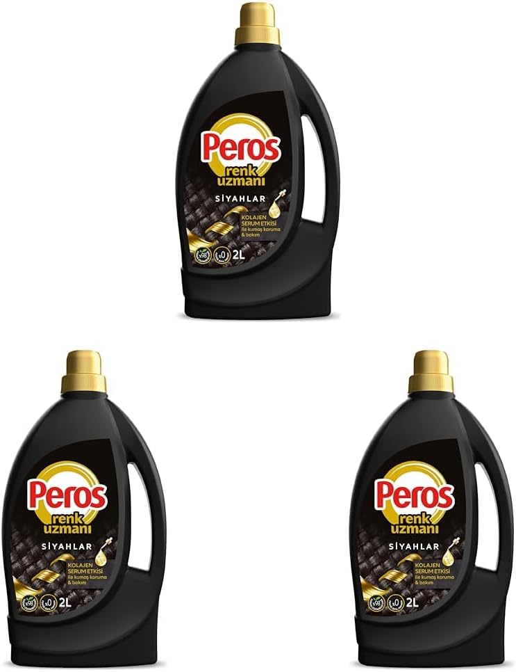 Alternative view of Peros Renk Uzmanı Siyahlılar Sıvı Bakım Deterajını 2000 ml (3 paketi)