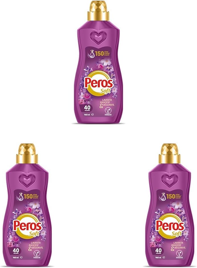 Alternative view of Peros Konsantre Yumuşatıcı Lavanta Bahçesi & Begonvil 960 ml (3 paketi)