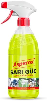 Asperox Sarı Güç Yağ Çözücü Sprey 650 ml (6 paketi)