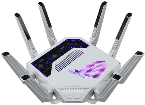 Asus Rog Rapture GT-BE19000AI WiFi 7 Beyaz Router