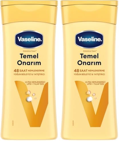 Vücut Losyonu Temel Onarım Kuru Ciltler İçin 200 ml (2 paketi)