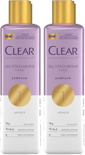 Alternative view of Clear Scalpceuticals Saç Bakım Şampuanı Saç Dökülmesine Karşı 300 ml (2 paketi)