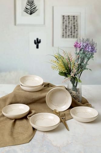 Taupe Bloom Halka Çerezlik/Sosluk 13 Cm 6 Adet 22528