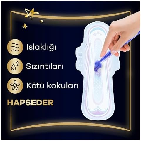 Alternative view of Orkid Ultra Hijyenik Ped Gece Ekstra Plus (Boy 5) Süper Ekonomik Paket 14 Adet Ped