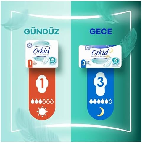 Orkid Hassas Hijyenik Ped Normal (Boy 1) 24 Adet Ped