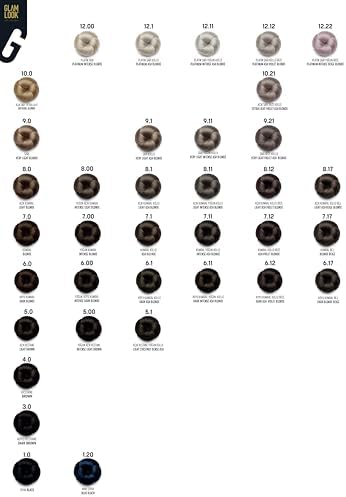 Alternative view of GLAMLOOK Kalıcı Saç Boyası | 8.44 Açık Kumral Yoğun Bakır | 100 ml | Koruyucu, nemlendirici, besleyici yağlar, düşük amonyak seviyesi, profesyonel 79 renk