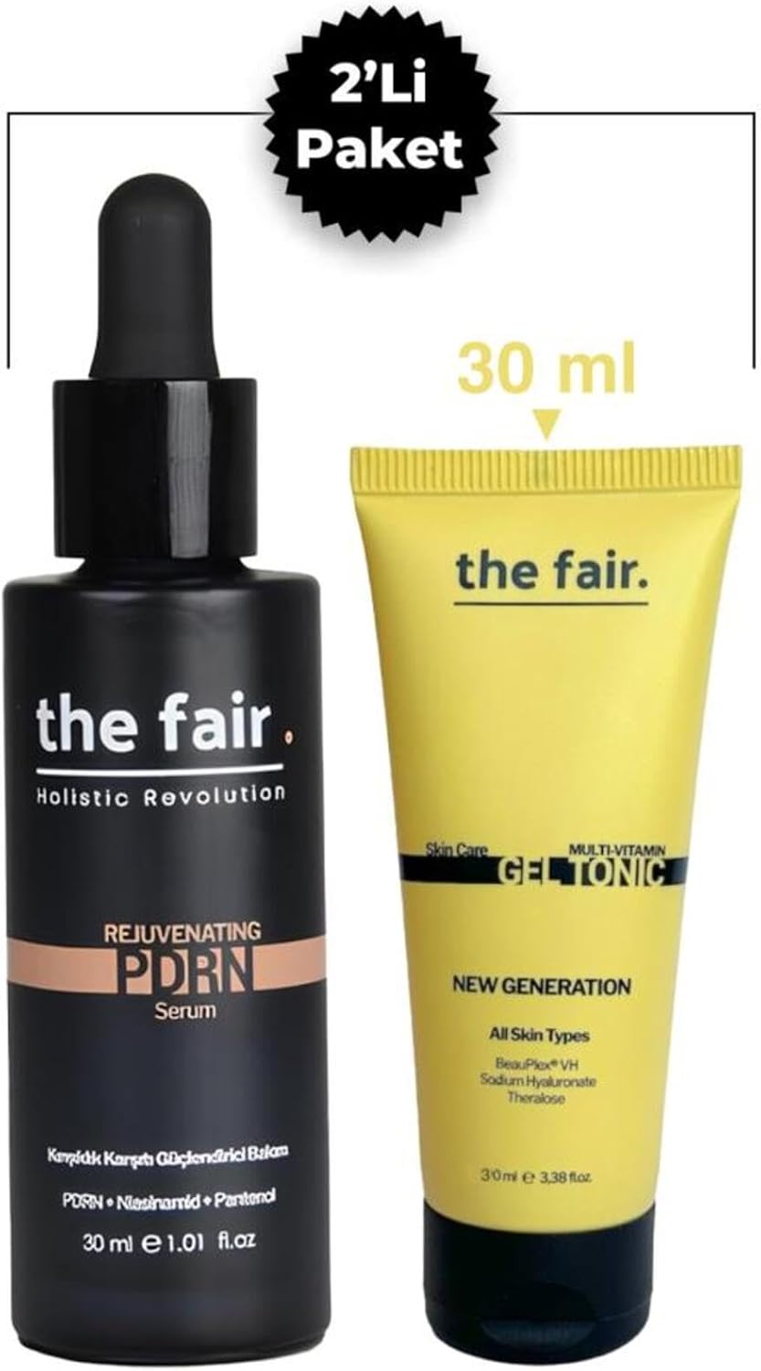 Alternative view of Rejuvenating Pdrn (Somon Dna) Serum 30 Ml Cilt Serumu Ve Multi Vitamin Jel Tonik 30 Ml