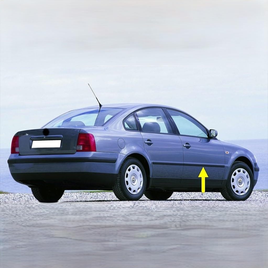 Alternative view of Sağ Ön Kapı Çıtası Siyah Plastik 3B0853516 VW Passat B5 ile uyumlu 1997-2000