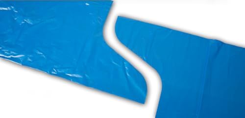 Tuffy’s Battal Boy Çöp Torbası 75x80 cm 50 Adet – Bağcıklı Mavi Çöp Poşeti – Dayanıklı Sızdırmaz Büyük Boy Çöp Torbası – Ev ve Mutfak Kullanımı