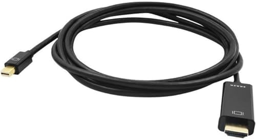 Mini DisplayPort to HDMI Kablo – 4K UHD 1080P Destekli, Tak Çalıştır, Ses ve Görüntü Aktarım Adaptörü, Laptop – Monitör – TV Bağlantısı için Dönüştürücü Kablo | 1.8 Metre | ZR167