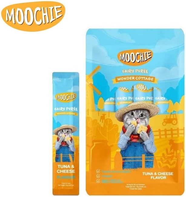 Alternative view of Moochie Sıvı Kedi Ödülü Ton-Peynir 5x15 gr (2 paketi)