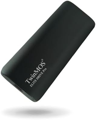 TwinMOS Drive Pro 1TB Taşınabilir SSD Type-C USB 1100MB/s Koyu Gri