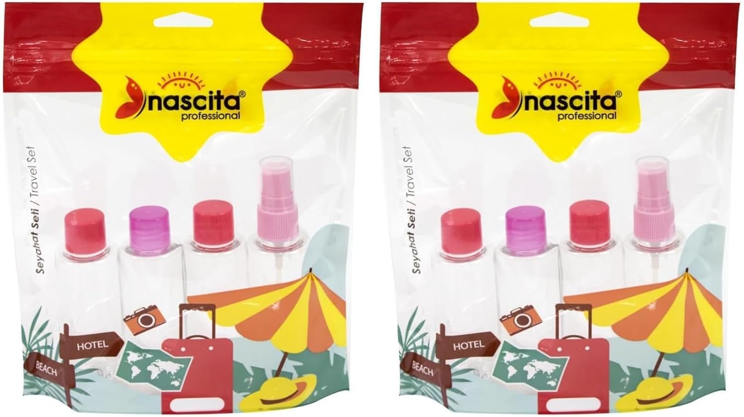 nascita Renkli 4'lü Şişe Set - 20 (2 paketi)