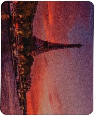 Alternative view of Baskılı Şehir Manzaraları Desenli Renkli Tip Kaymaz Taban Optik Bilgisayar Notebook Mouse Pad Maus Pad (Paris Eyfel Kulesi)