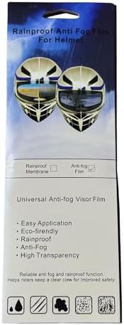 scharf Yüksek Kaliteli Anti-Fog Kask Camı - Buğu Tutmaz, Net Görüş! UNIVERSAL