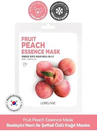 Alternative view of Şeftali Özü Içeren Aydınlatı Nemlendirici Kağıt Maske Fruit Peach Mask