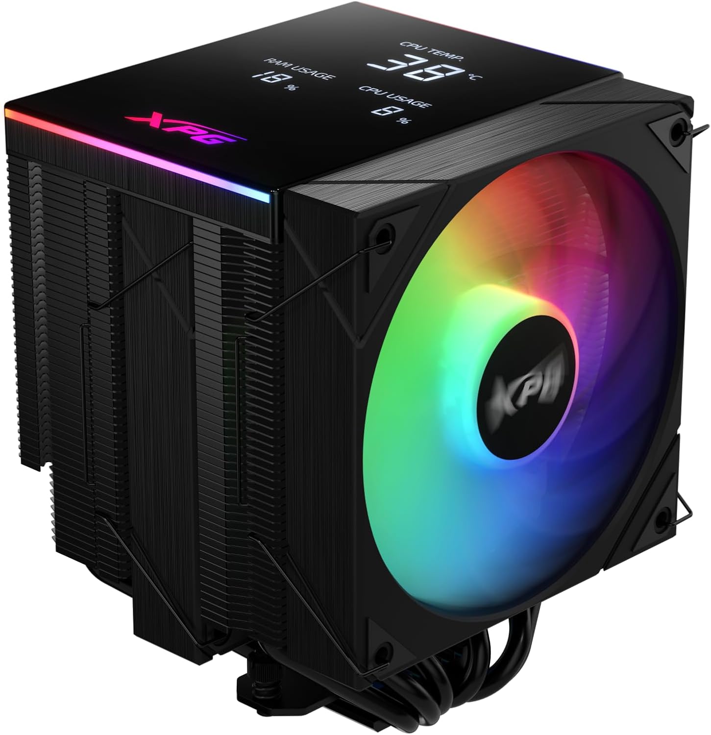 Alternative view of XPG Maestro Plus 62DA ARGB AM5/LGA1851/1700 Uyumlu CPU Hava Soğutucusu (MAESTROPLUS62DA-BKCWW)