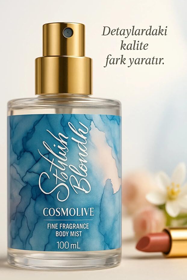 Alternative view of Vücut Spreyi, My Way Stilish Blonde, 100 ml, Kadın, Aromatik, Bergamot ve Portakal Çiçeği Notaları, Işıltılı ve Nemlendirici