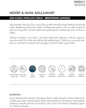 Alternative view of Leke Karşıtı ve Cilt Tonu Eşitleyen Aydınlatıcı Ampul