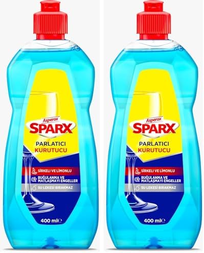 Alternative view of Asperox Sparx Bulaşık Makinesi Parlatıcı & Kurutucu Sirkeli ve Limonlu 400 ml (2 paketi)