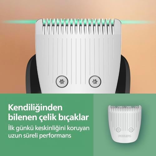 All-in-One Trimmer 7000 Series, 16'sı 1 Arada Erkek Bakım Seti, Yüz Saç Vücut için, 120 Dakika Çalışma Süresi, MG7931/30