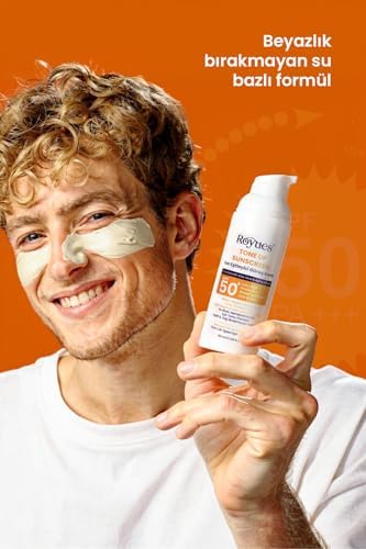 Ton Eşitleyici Yüz Güneş Kremi SPF50 - Cilt Bariyeri Onarıcı, Nemlendirici, 50ml
